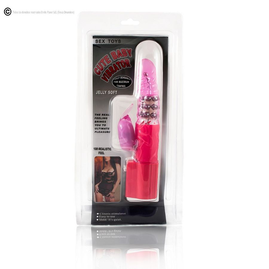 BAILE - SUPERESTIMULADOR ROTATOR PINK RABBIT