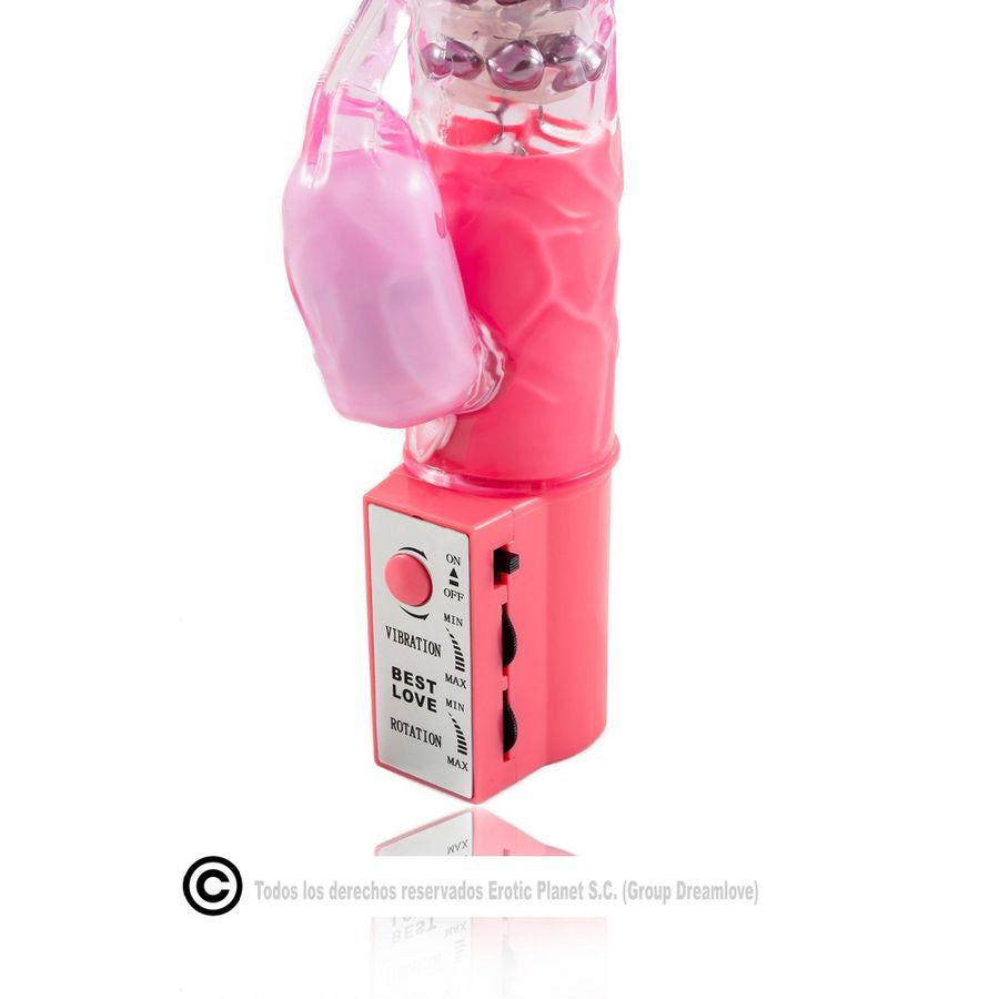 BAILE - SUPERESTIMULADOR ROTATOR PINK RABBIT