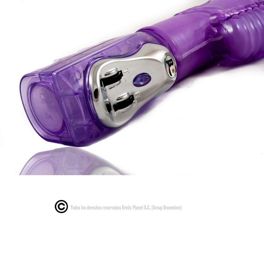 BAILE - SUPERESTIMULADOR ROTATOR PARA CIMA E PARA BAIXO LILAC RABBIT