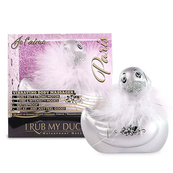 BRINQUEDOS GRANDES DE PROVOCAÇÃO - I RUB MY DUCKIE 2.0 | PARIS (PRATA)