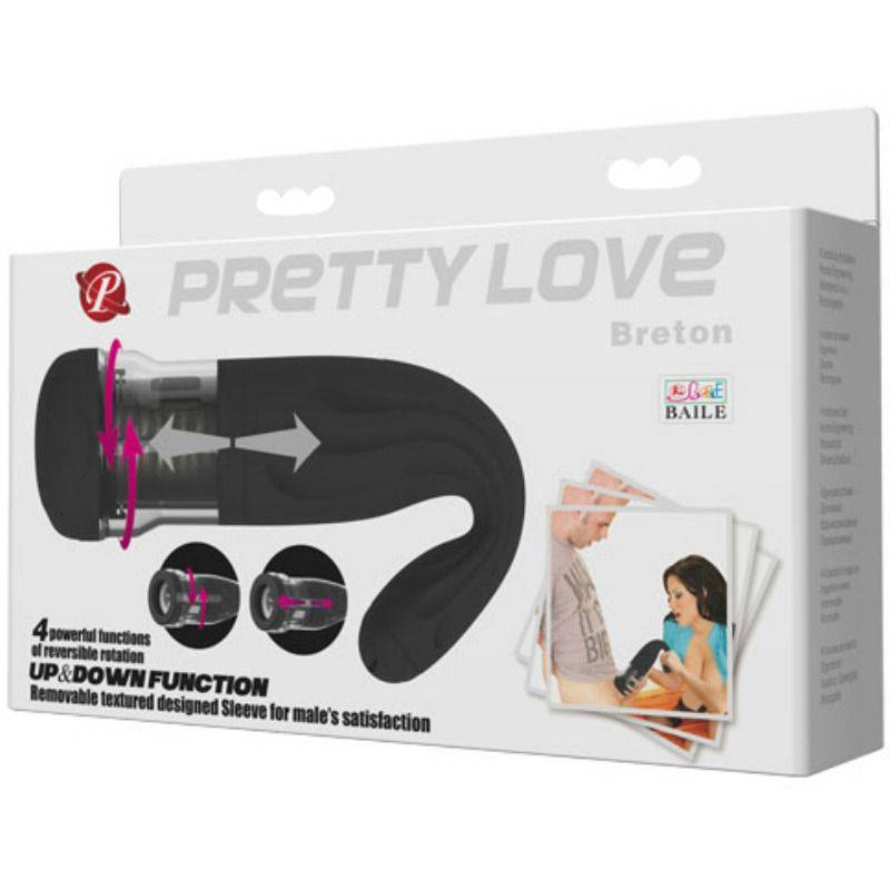 PRETTY LOVE - MASTURBADOR MULTIFUNCIÓN BRETON PARA HOMBRES
