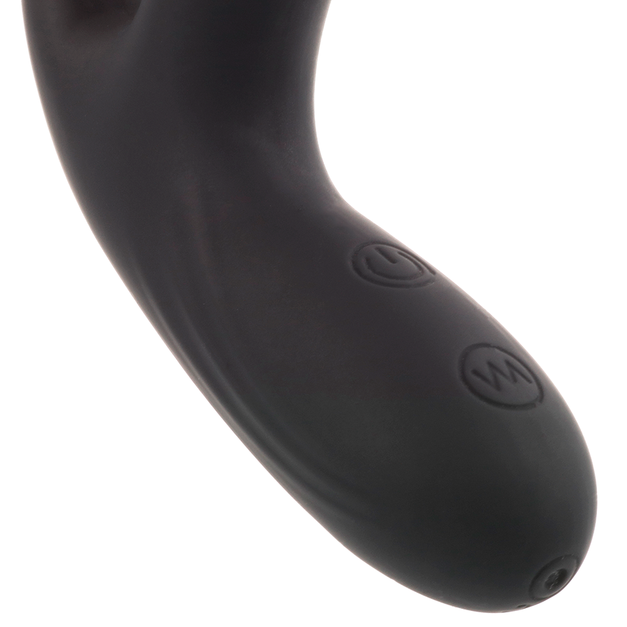 ADDICTED TOYS - MASSAGEADOR ANAL VIBRAÇÃO PRETA