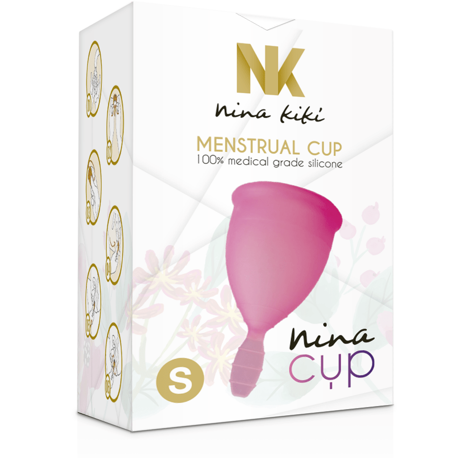 NINA KIKÍ - COPO MENSTRUAL ROSA - TAMANHO S - Toys "n" Us