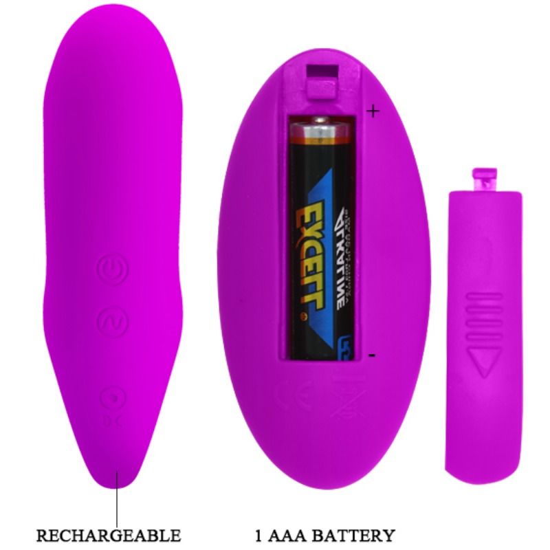 PRETTY LOVE - PINZA ESTIMULANTE CON CONTROL REMOTO