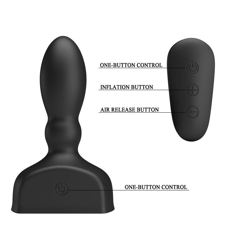 PRETTY LOVE - VIBRADOR PROSTÁTICO E INFLÁVEL MARRIEL