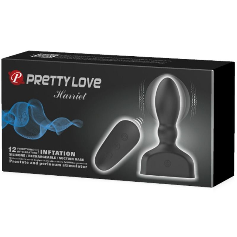 PRETTY LOVE - VIBRADOR PROSTÁTICO E INFLÁVEL MARRIEL