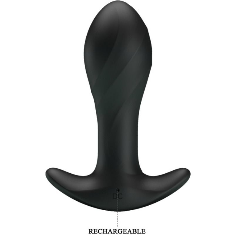 PRETTY LOVE - VIBRADOR ANAL PRETO