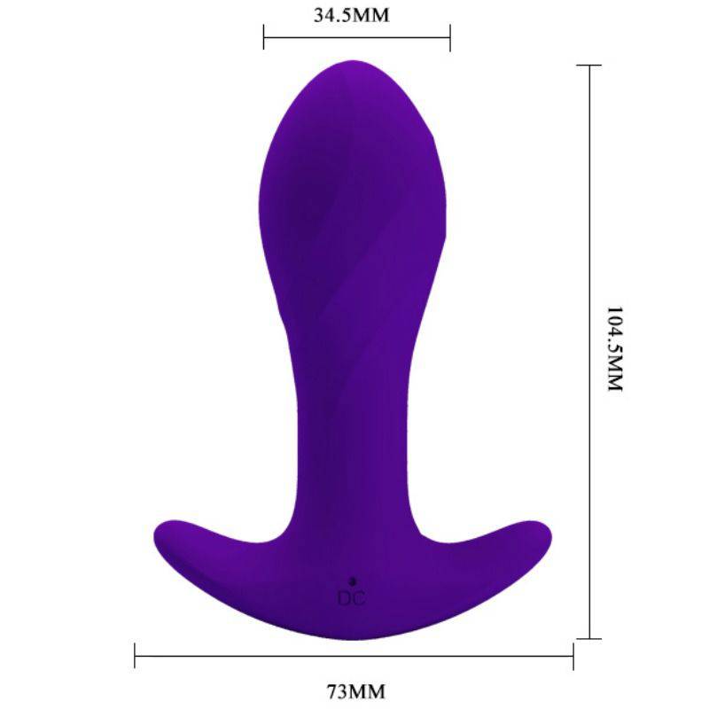 PRETTY LOVE - VIBRADOR ANAL LILÁS