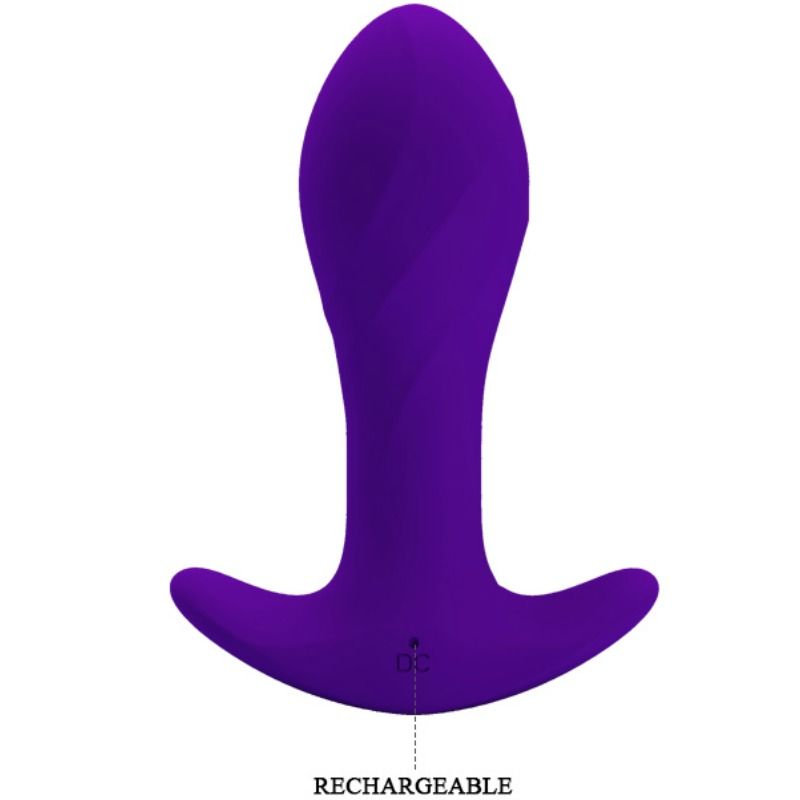 PRETTY LOVE - VIBRADOR ANAL LILÁS