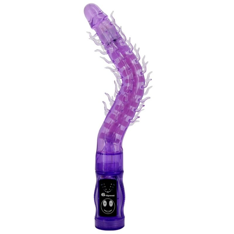 BAILE - VIBRADOR ESTIMULADOR ESPINHO LILÁS