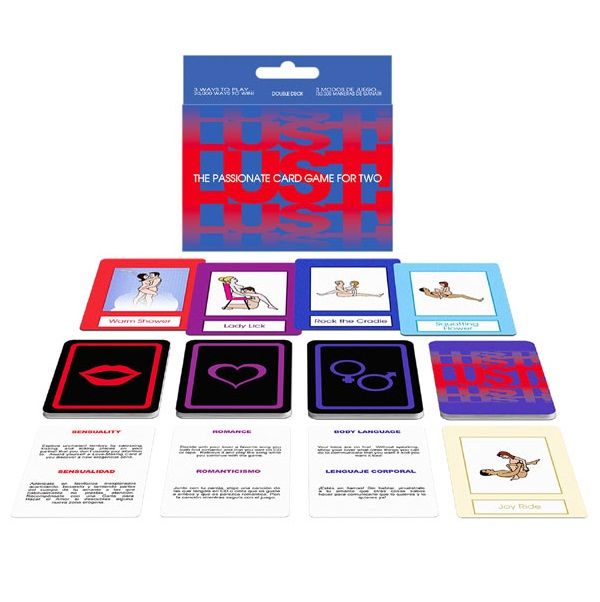 KHEPER GAMES - LUST, EL JUEGO DE CARTAS APASIONADO. EN, ES