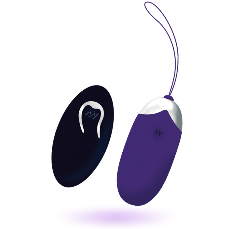 INTENSO - FLIPPY II OVO VIBRANTE COM CONTROLE REMOTO ROXO