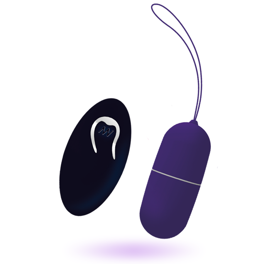 INTENSE - FLIPPY I HUEVO VIBRADOR CON CONTROL REMOTO MORADO