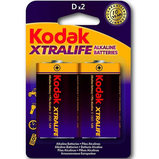 KODAK - PILHAS ALCALINAS XTRALIFE LR20 D LR20 1,5V