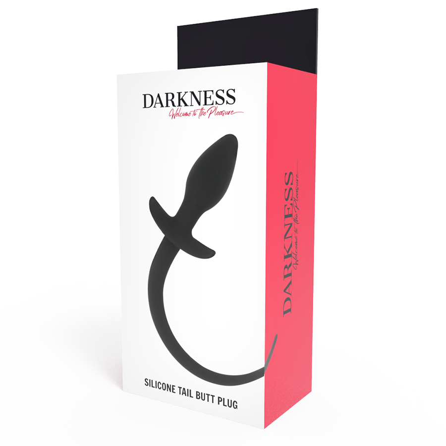 DARKNESS - PLUG ANAL 28 CM SILICONA NEGRA