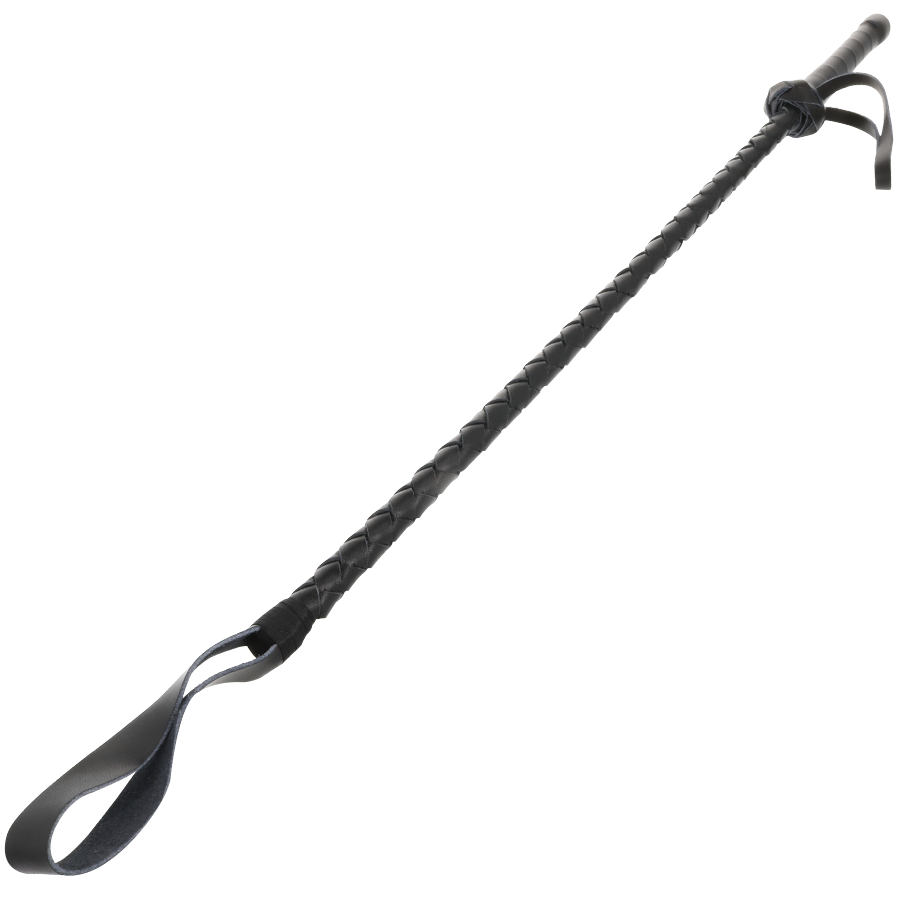 DARKNESS - BDSM FETISH LEATHER WHIP 60 CM