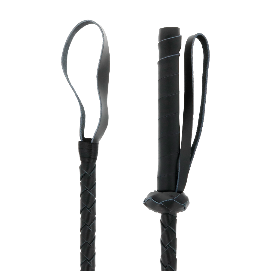 DARKNESS - LÁTIGO BDSM FETICHE DE CUERO 60CM