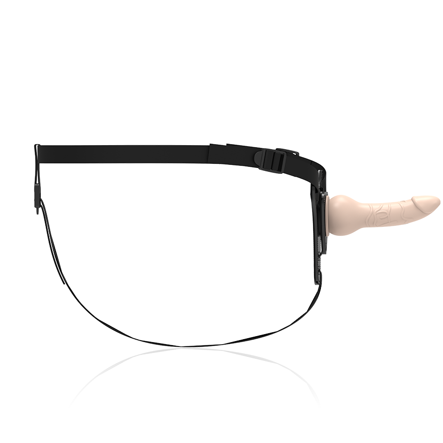 ARREIO FETICHE SUBMISSIVO - CARNE SILICONE REALISTA 16 CM