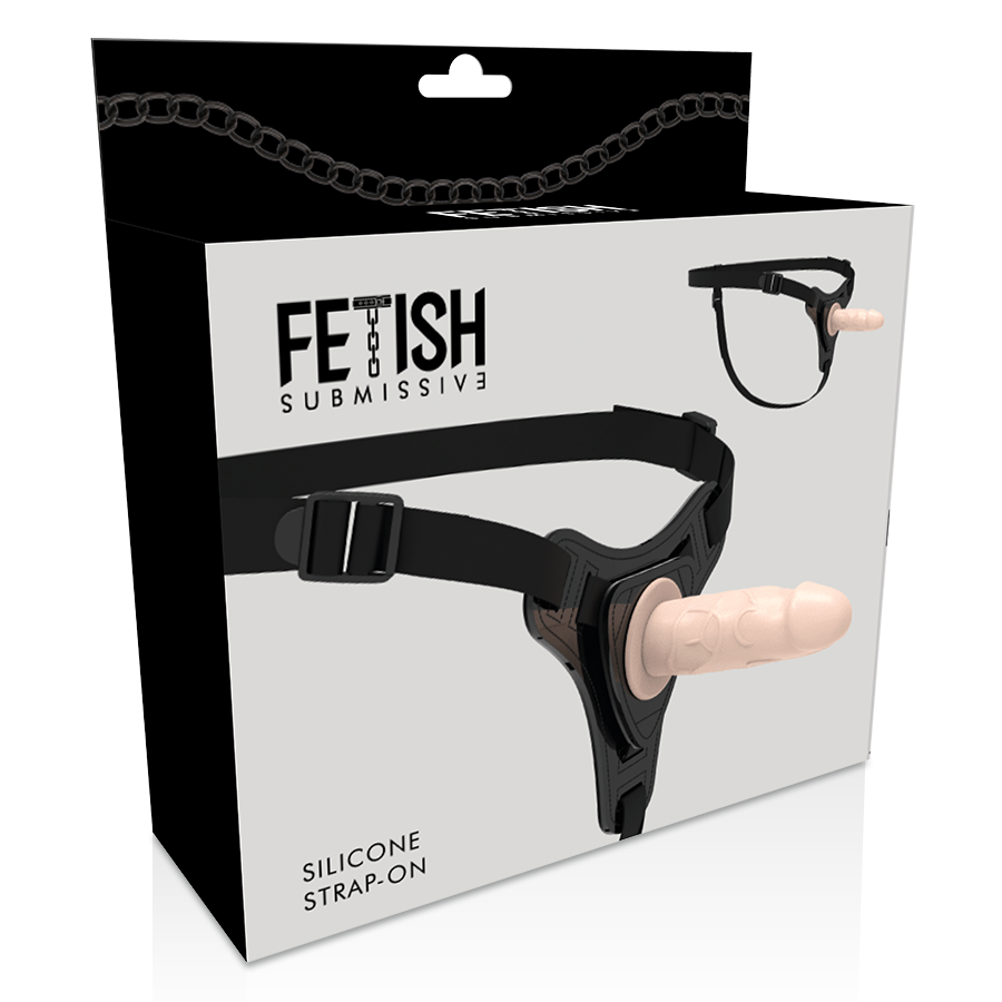 ARREIO FETICHE SUBMISSIVO - CARNE REALISTA SILICONE 12,5 CM