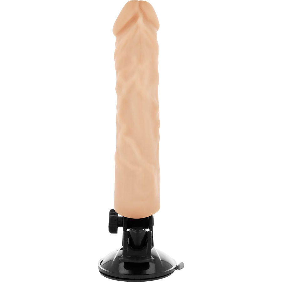 BASECOCK - VIBRADOR REALISTA CONTROLE REMOTO PRETO 21 CM -O- 4 CM