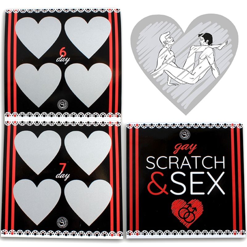 SECRETPLAY - JUEGO DE RASCA Y SEXO PARA PAREJAS GAY (ES/EN/FR/PT/DE)