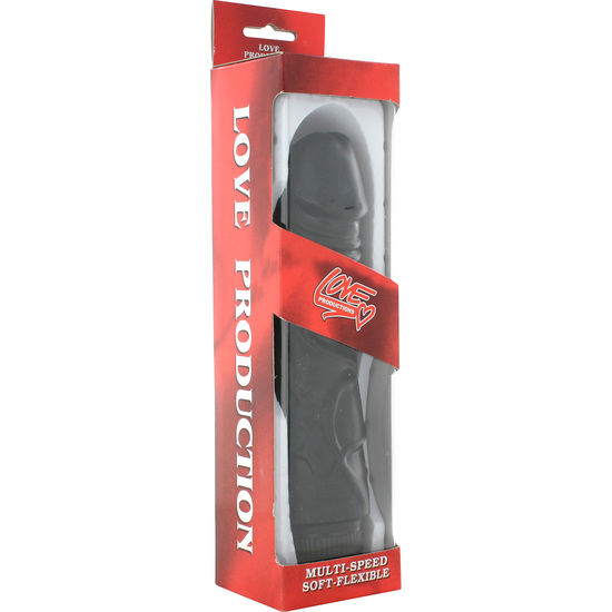 SIETE CREACIONES - PLACERES PERFECTOS VIBRADOR NEGRO 22 CM