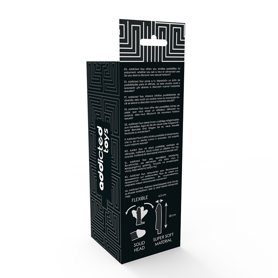 ADDICTED TOYS - EXTENSÃO DONG PRETA