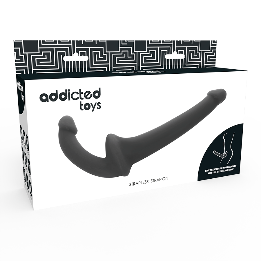 ADDICTED TOYS - DILDO COM RNA S SEM SUJEIÇÃO PRETO