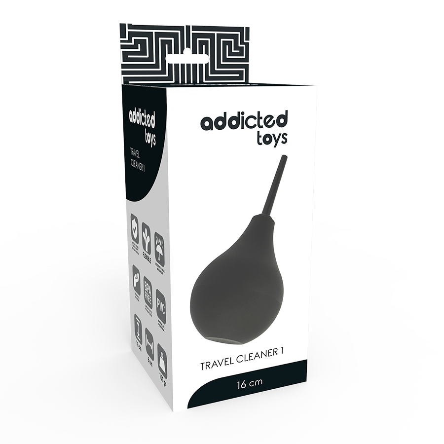 BRINQUEDOS ADICIONADOS - DUCHA ANAL PRETA