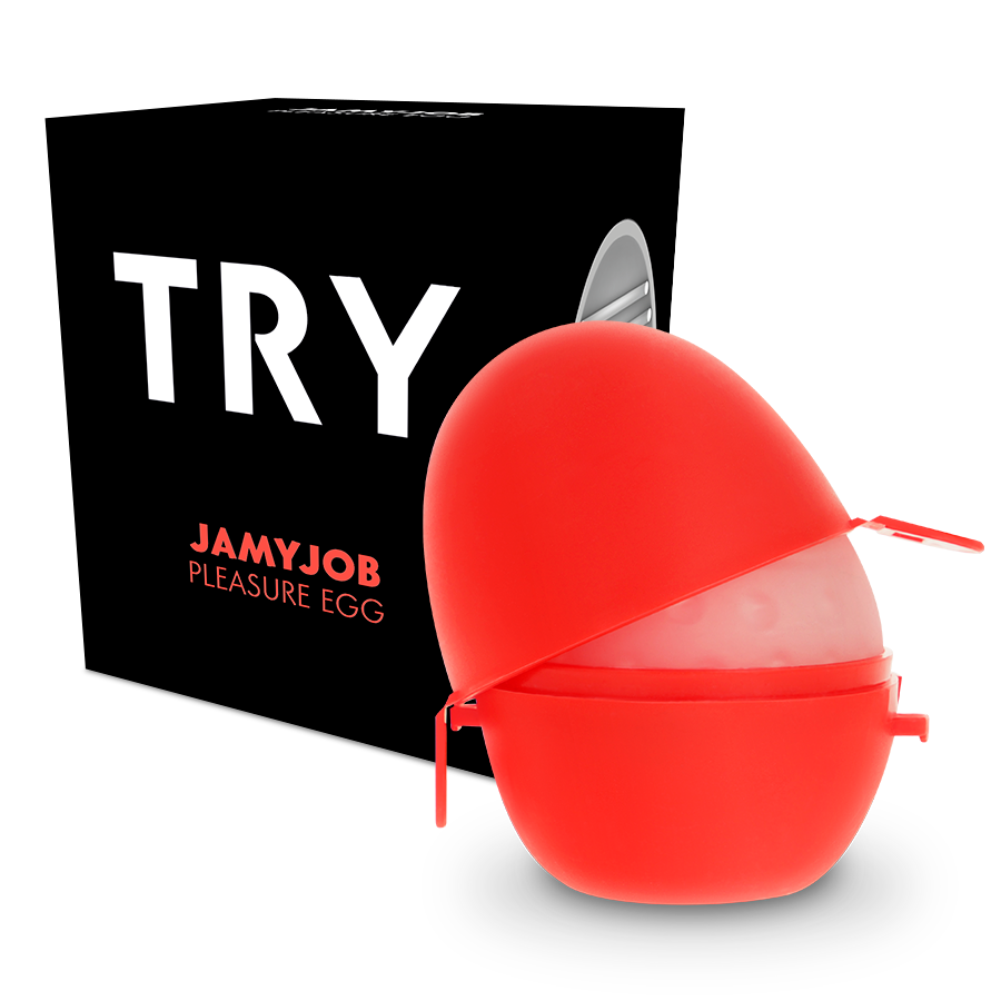 JAMYJOB - HUEVO MASTURBADOR VERSIÓN NEGRA DISCRETO