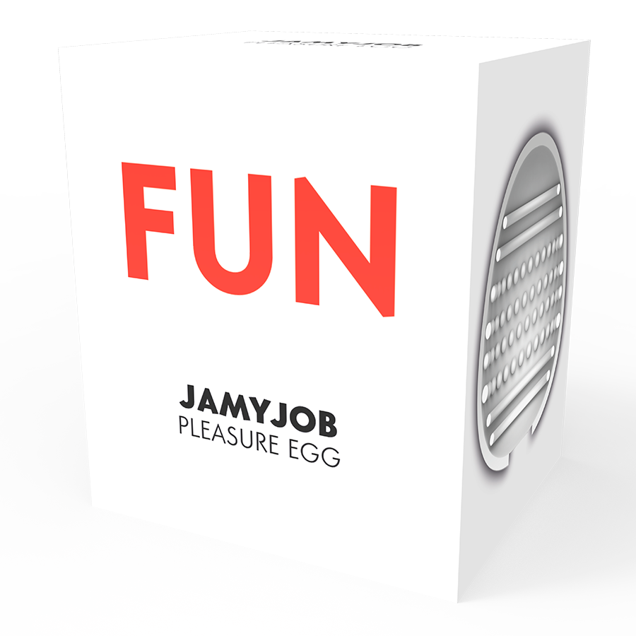 JAMYJOB - HUEVO MASTURBADOR EDICIÓN ROJA DISCRETO