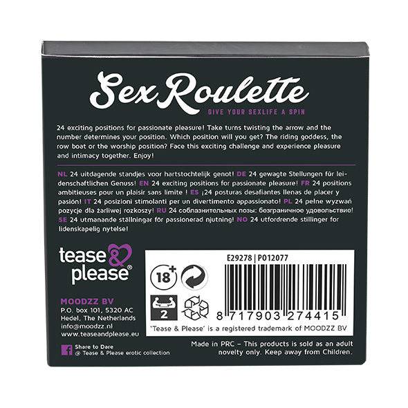 PROVOQUE E AGRADEÇA - ROLETA SEXUAL KAMASUTRA