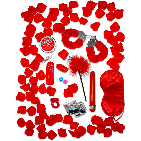 TOYJOY - CONJUNTO DE PRESENTE JUST FOR YOU RED ROMANCE