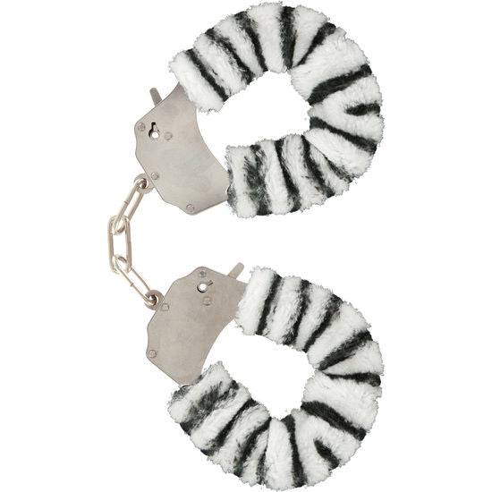 TOYJOY - ALGEMAS DIVERTIDAS E PELUDAS BONDAGE ZEBRA