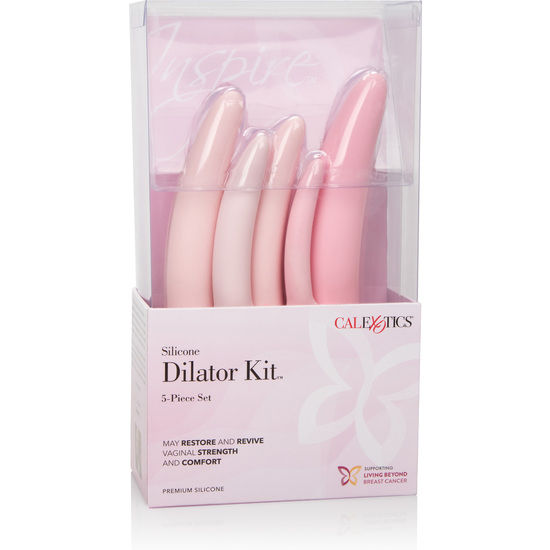 CALEXOTICS - CONJUNTO DE 5 DILATADORES DE SILICONE INSPIRE