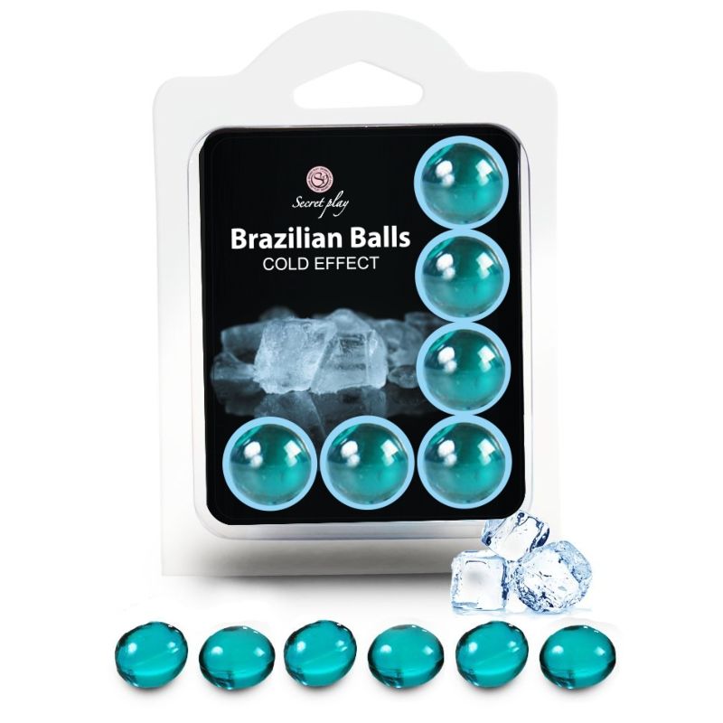 SECRETPLAY - SET 6 BOLAS BRASILEIRAS EFEITO FRIO