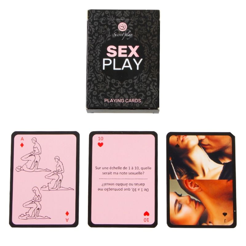 SECRETPLAY - CARTAS DE JUEGO SEXUAL (FR/PT)