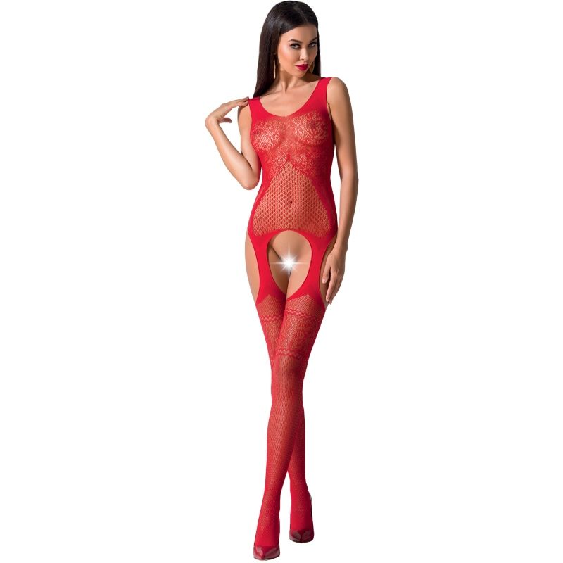 PAIXÃO - MULHER BS061 BODYSTOCKING BRANCO TAMANHO ÚNICO
