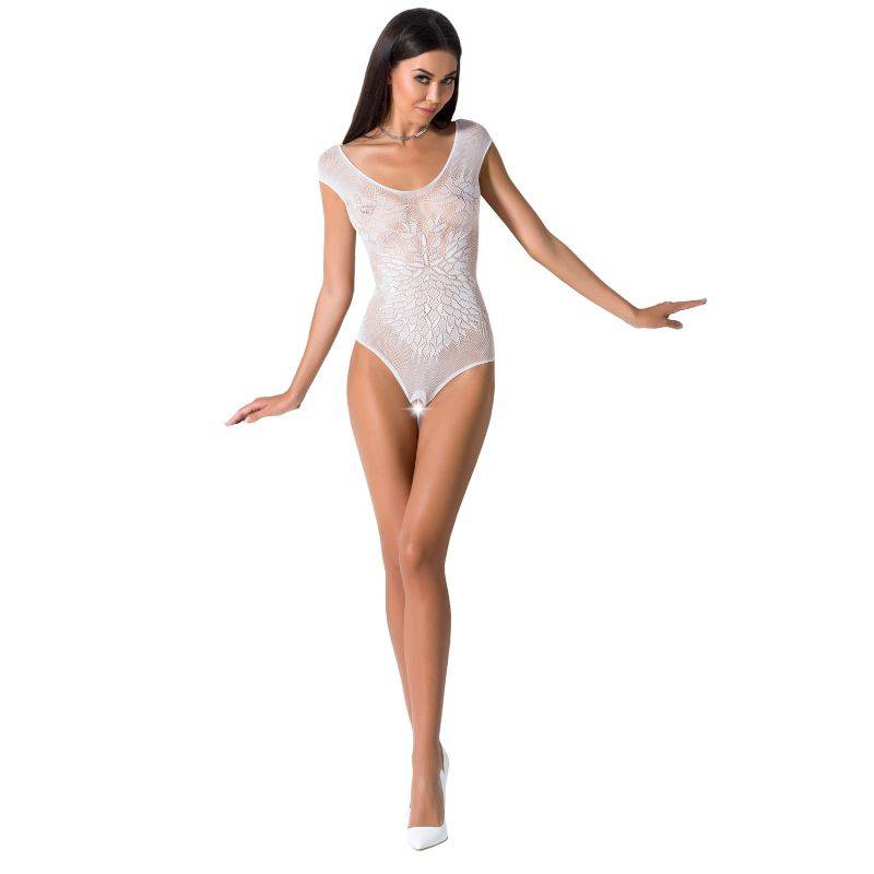 PAIXÃO - MULHER BS064 BODYSTOCKING BRANCO TAMANHO ÚNICO