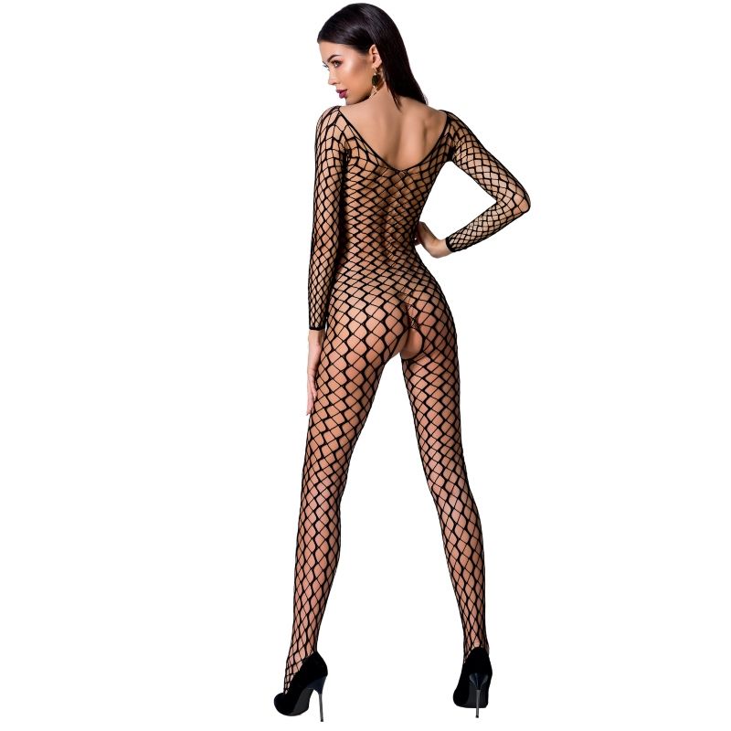 PAIXÃO - MULHER BS068 BODYSTOCKING VERMELHO TAMANHO ÚNICO