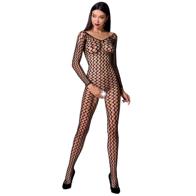PAIXÃO - MULHER BS068 BODYSTOCKING VERMELHO TAMANHO ÚNICO
