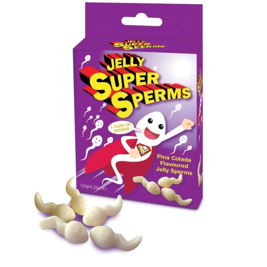 SPENCER & FLEETWOOD - GOMITAS JELLY SUPER SPERM FORMA ESPERMA 120 GR
