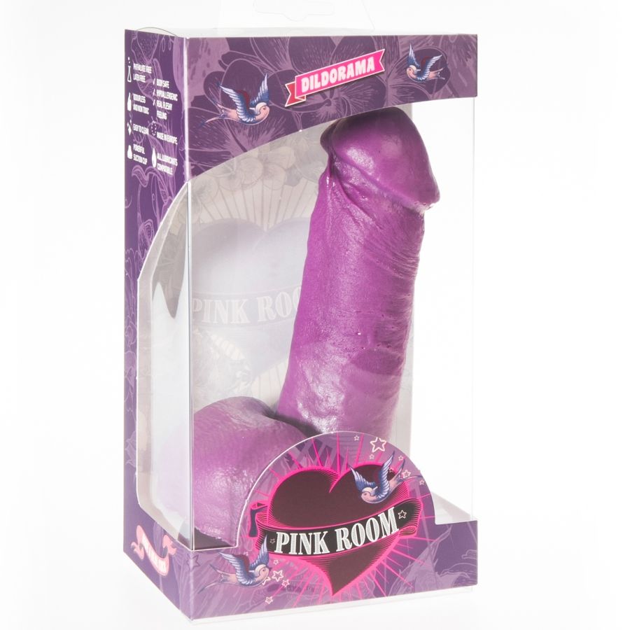 QUARTO ROSA - DILDO REALISTA NAO ROXO 16 CM