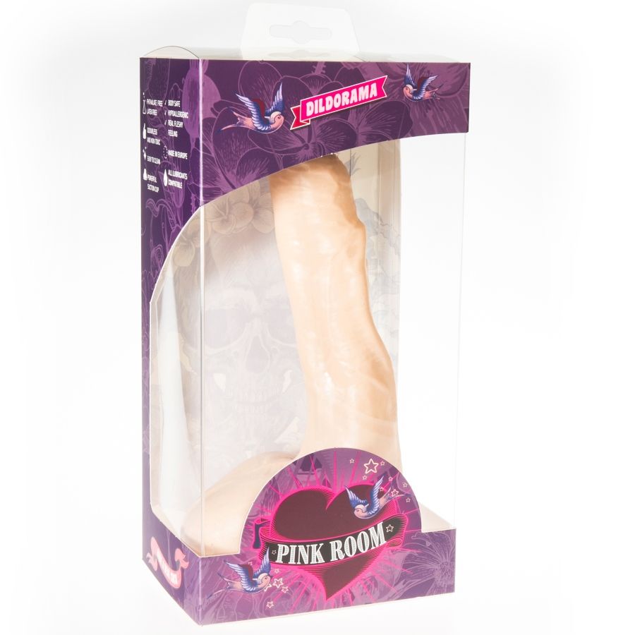 QUARTO ROSA - NILO DILDO REALÍSTICO CARNE 23 CM