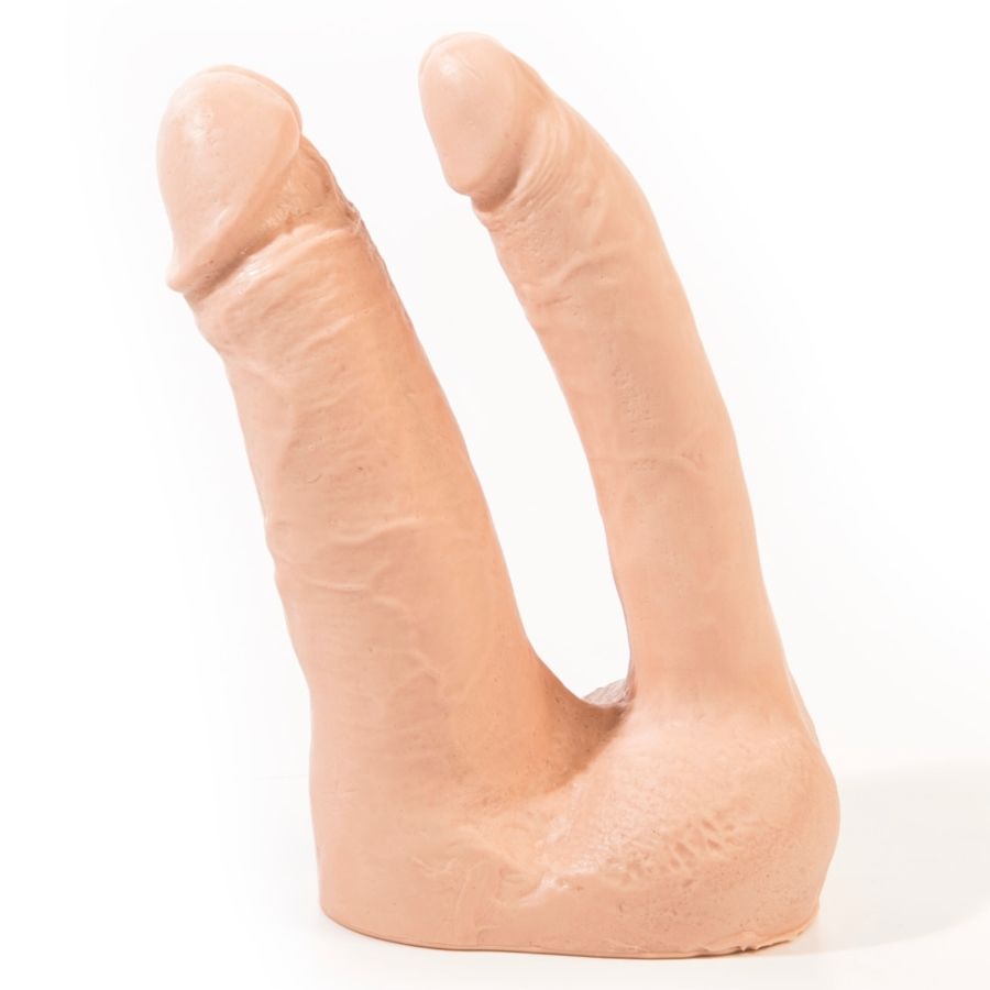 PINK ROOM - DILDO DOBLE REALISTA ARTHUS COLOR CARNE 17 CM/15,5 CM