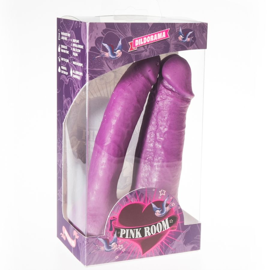 PINK ROOM - DILDO REALISTA ARTHUS MORADO 17 CM/15,5 CM