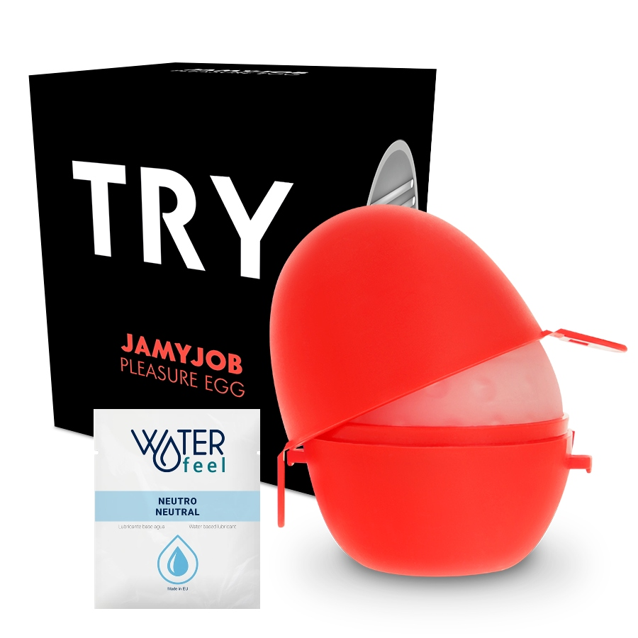JAMYJOB - HUEVO MASTURBADOR VERSIÓN NEGRA DISCRETO