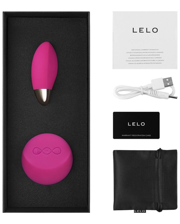 LELO - LYLA 2 INSIGNIA DESIGN EDITION FÚCSIA MASSAGEADOR OVO