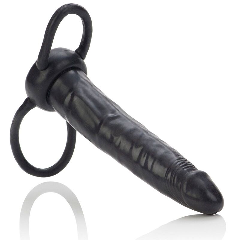 CALEXOTICS - ACOMODATOR DUPLA PENETRAÇÃO PRETO