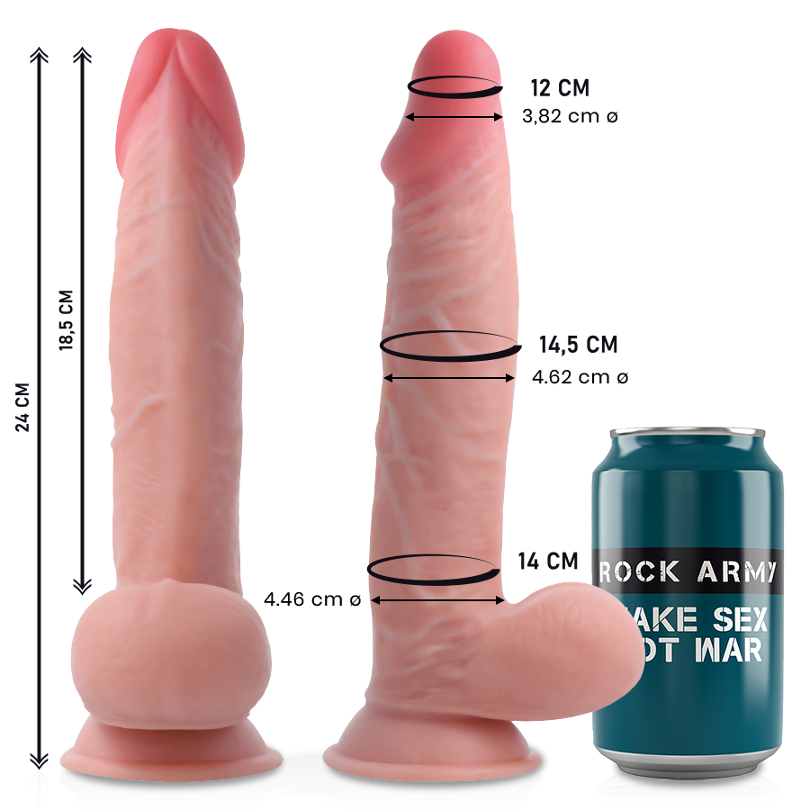 ROCKARMY - SHERMAN DUAL DENSIDAD 24 CM -O- 4.62 CM